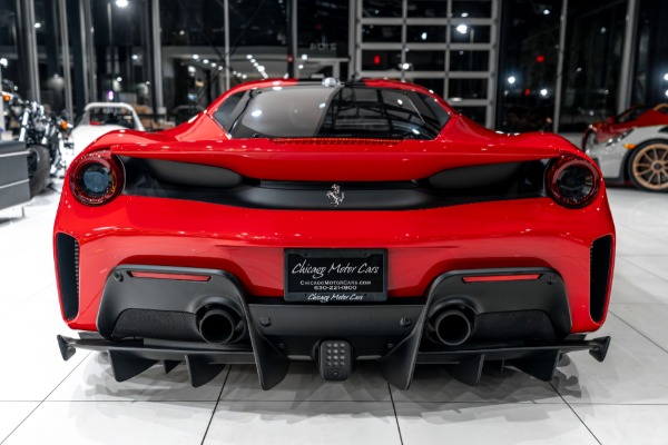 Used 2020 Ferrari 488 Pista Coupe LOW Miles! FULL PPF! Two-Tone Stripe! Carbon Racing Seats! for sale Sold at Chicago Motor Cars in West Chicago IL 60185 4