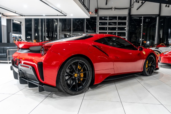 Used 2020 Ferrari 488 Pista Coupe LOW Miles! FULL PPF! Two-Tone Stripe! Carbon Racing Seats! for sale Sold at Chicago Motor Cars in West Chicago IL 60185 5
