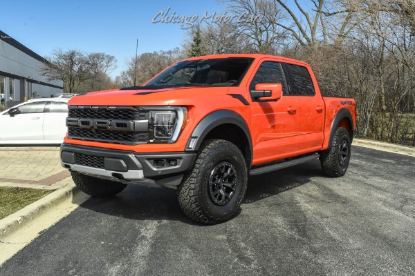 Used 2023 FORD F-150 Raptor 37 PERFORMANCE PACK! PANORAMIC ROOF! CODE ORANGE! for sale Sold at Chicago Motor Cars in West Chicago IL 60185 2