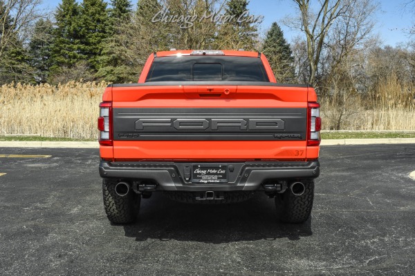Used 2023 FORD F-150 Raptor 37 PERFORMANCE PACK! PANORAMIC ROOF! CODE ORANGE! for sale Sold at Chicago Motor Cars in West Chicago IL 60185 4