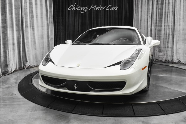 Used 2015 Ferrari 458 Italia Coupe Serviced! Loaded! Carbon Fiber! Navigation! Rear Cam! Perfect Spec! for sale Sold at Chicago Motor Cars in West Chicago IL 60185 2