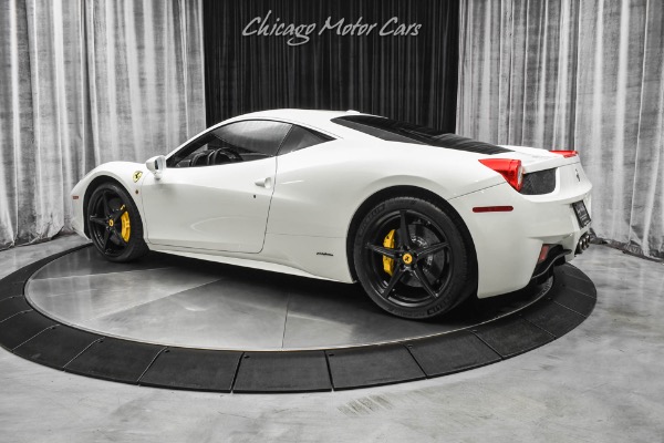 Used 2015 Ferrari 458 Italia Coupe Serviced! Loaded! Carbon Fiber! Navigation! Rear Cam! Perfect Spec! for sale Sold at Chicago Motor Cars in West Chicago IL 60185 3