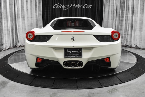 Used 2015 Ferrari 458 Italia Coupe Serviced! Loaded! Carbon Fiber! Navigation! Rear Cam! Perfect Spec! for sale Sold at Chicago Motor Cars in West Chicago IL 60185 4