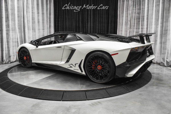 Used 2016 Lamborghini Aventador LP750-4 SV Roadster Factory Matte Paint! TONS of Carbon! Serviced! LOADED! for sale Sold at Chicago Motor Cars in West Chicago IL 60185 3