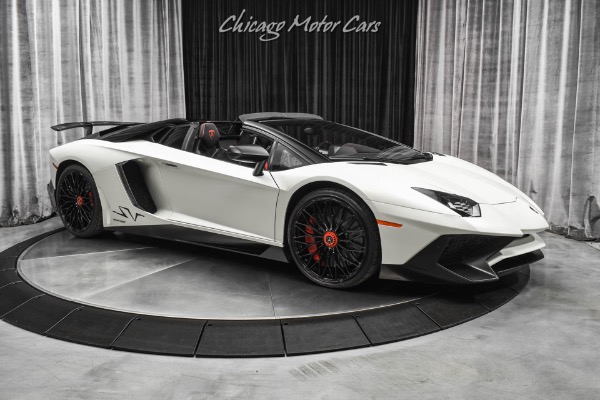 Used 2016 Lamborghini Aventador LP750-4 SV Roadster Factory Matte Paint! TONS of Carbon! Serviced! LOADED! for sale Sold at Chicago Motor Cars in West Chicago IL 60185 6