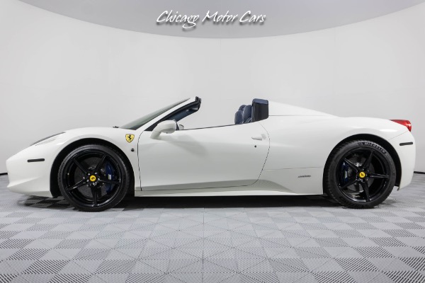 Used 2015 Ferrari 458 Spider Convertible 1of1 Spec! Full Carbon Fiber Interior! Blue Seats! for sale Sold at Chicago Motor Cars in West Chicago IL 60185 2