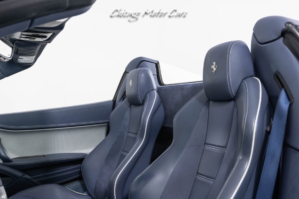 Used-2015-Ferrari-458-Spider-Convertible-1of1-Spec-Full-Carbon-Fiber-Interior-Blue-Seats