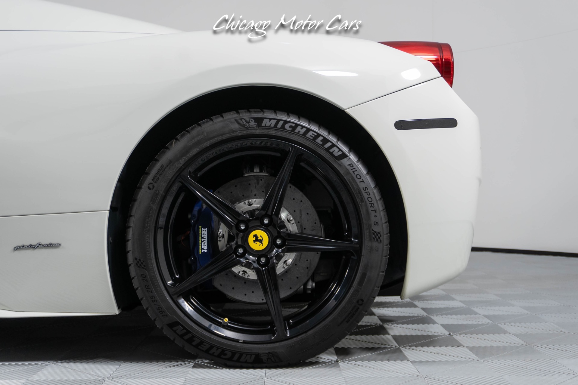 Used-2015-Ferrari-458-Spider-Convertible-1of1-Spec-Full-Carbon-Fiber-Interior-Blue-Seats