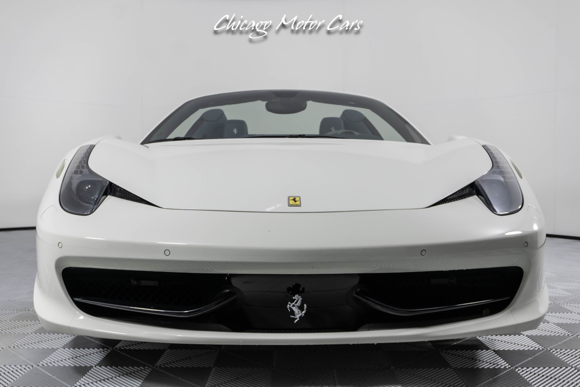 Used-2015-Ferrari-458-Spider-Convertible-1of1-Spec-Full-Carbon-Fiber-Interior-Blue-Seats