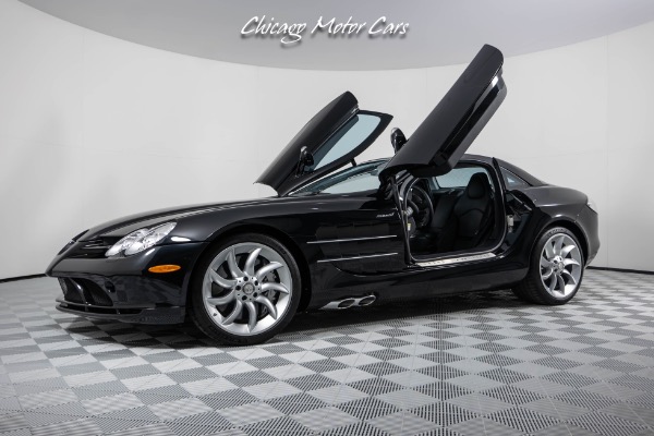 Used-2006-Mercedes-Benz-SLR-McLaren-SUPER-RARE-PRISTINE-1-OWNER-GULLWING-DOORS-ONLY-2K-MILES