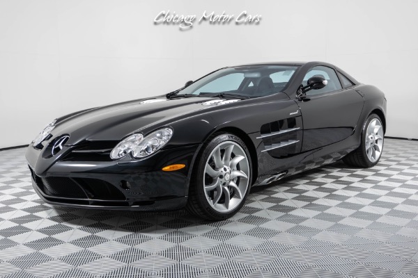 Used-2006-Mercedes-Benz-SLR-McLaren-SUPER-RARE-PRISTINE-1-OWNER-GULLWING-DOORS-ONLY-2K-MILES