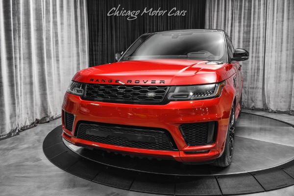 Used 2019 Land Rover Range Rover Sport HSE Dynamic SUV Firenze Red! Driver Assist Pro Pack! Rear Seat Convenience for sale Sold at Chicago Motor Cars in West Chicago IL 60185 2