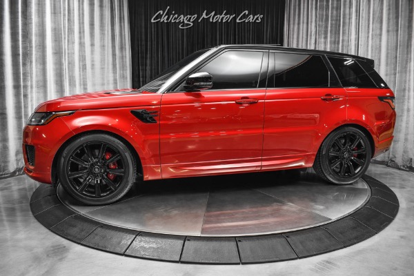 Used 2019 Land Rover Range Rover Sport HSE Dynamic SUV Firenze Red! Driver Assist Pro Pack! Rear Seat Convenience for sale Sold at Chicago Motor Cars in West Chicago IL 60185 1