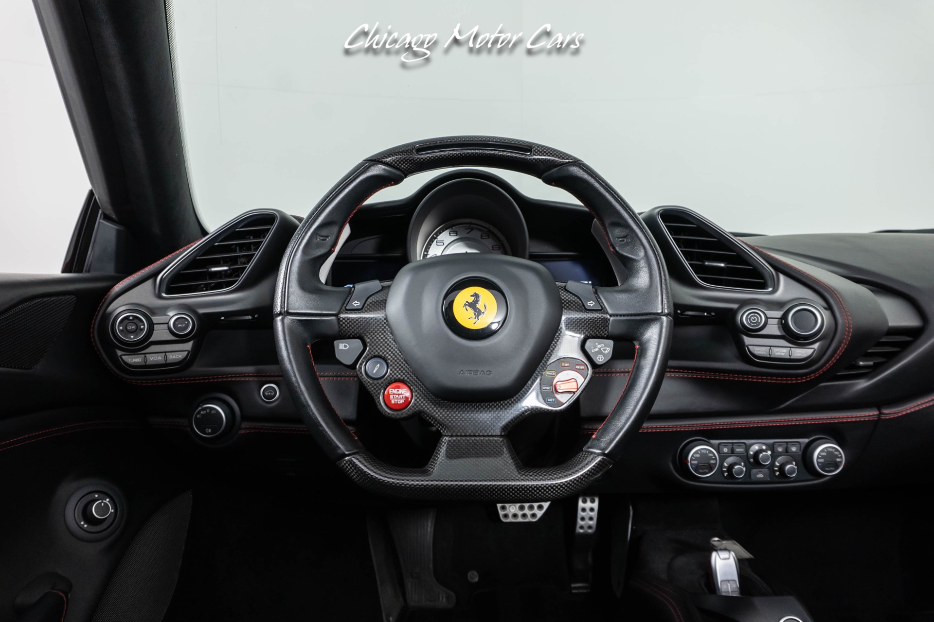 Used-2017-Ferrari-488-Spider-APPLE-CAR-PLAY-ELECTRIC-SEATS-SUSPENSION-LIFTER-HOMELINK-LOADED