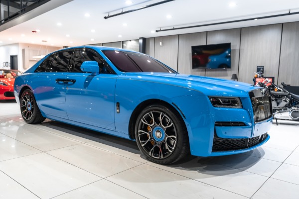 Used 2022 Rolls-Royce Ghost Black Badge Galileo Blue! Bespoke Interior! Original MSRP $487k+ LOADED for sale Sold at Chicago Motor Cars in West Chicago IL 60185 6