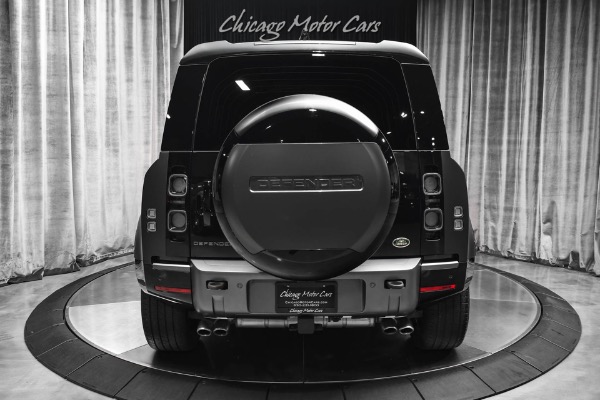 Used 2023 Land Rover Defender 110 V8 Carpathian Edition 8k Miles Factory Matte Paint Loaded 518HP RARE for sale Sold at Chicago Motor Cars in West Chicago IL 60185 4