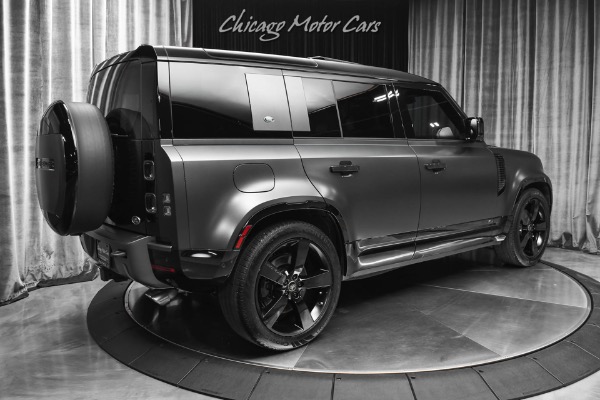 Used 2023 Land Rover Defender 110 V8 Carpathian Edition 8k Miles Factory Matte Paint Loaded 518HP RARE for sale Sold at Chicago Motor Cars in West Chicago IL 60185 5