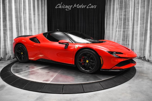 Used 2021 Ferrari SF90 Stradale Assetto Fiorano Pkg Coupe TONS of Carbon MSRP $650k+ NEW + Upgrades! for sale Sold at Chicago Motor Cars in West Chicago IL 60185 6