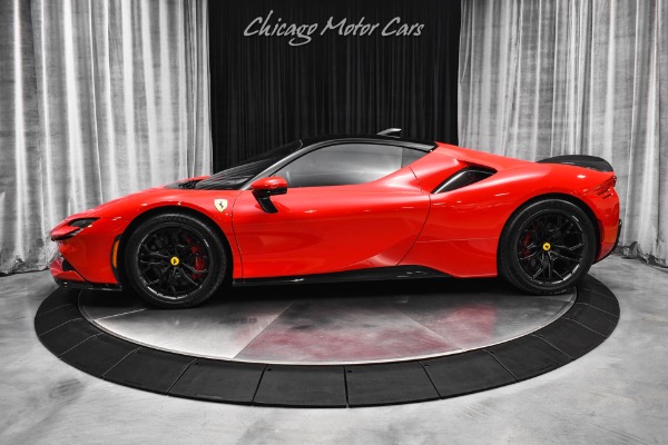 Used 2021 Ferrari SF90 Stradale Assetto Fiorano Pkg Coupe TONS of Carbon MSRP $650k+ NEW + Upgrades! for sale Sold at Chicago Motor Cars in West Chicago IL 60185 1