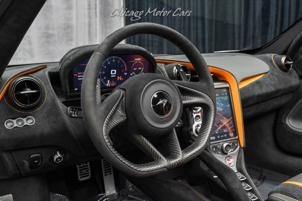 Used 2020 McLaren 720S Spider Performance $367,540+ MSRP Titanium Exhaust Vossen Wheels Tons of Carbon for sale Sold at Chicago Motor Cars in West Chicago IL 60185 3