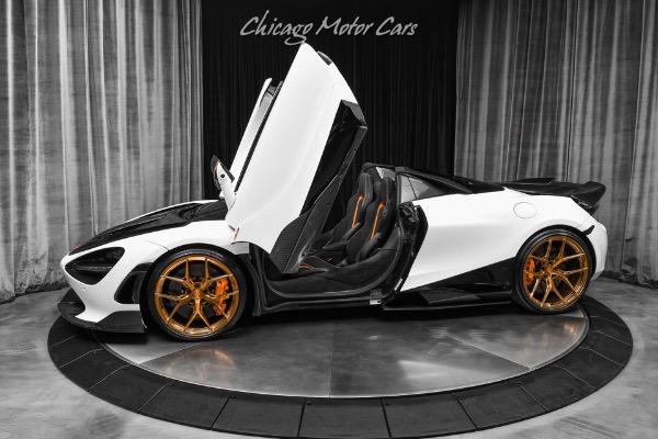 Used 2020 McLaren 720S Spider Performance $367,540+ MSRP Titanium Exhaust Vossen Wheels Tons of Carbon for sale Call for price at Chicago Motor Cars in West Chicago IL