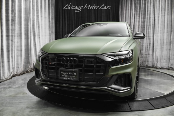 Used 2020 Audi SQ8 4.0T quattro Prestige SUV! Matte Green Wrap! Luxury Pkg! HUGE $102K+ MSRP! for sale Sold at Chicago Motor Cars in West Chicago IL 60185 2