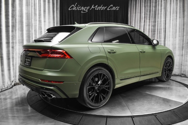 Used 2020 Audi SQ8 4.0T quattro Prestige SUV! Matte Green Wrap! Luxury Pkg! HUGE $102K+ MSRP! for sale Sold at Chicago Motor Cars in West Chicago IL 60185 5