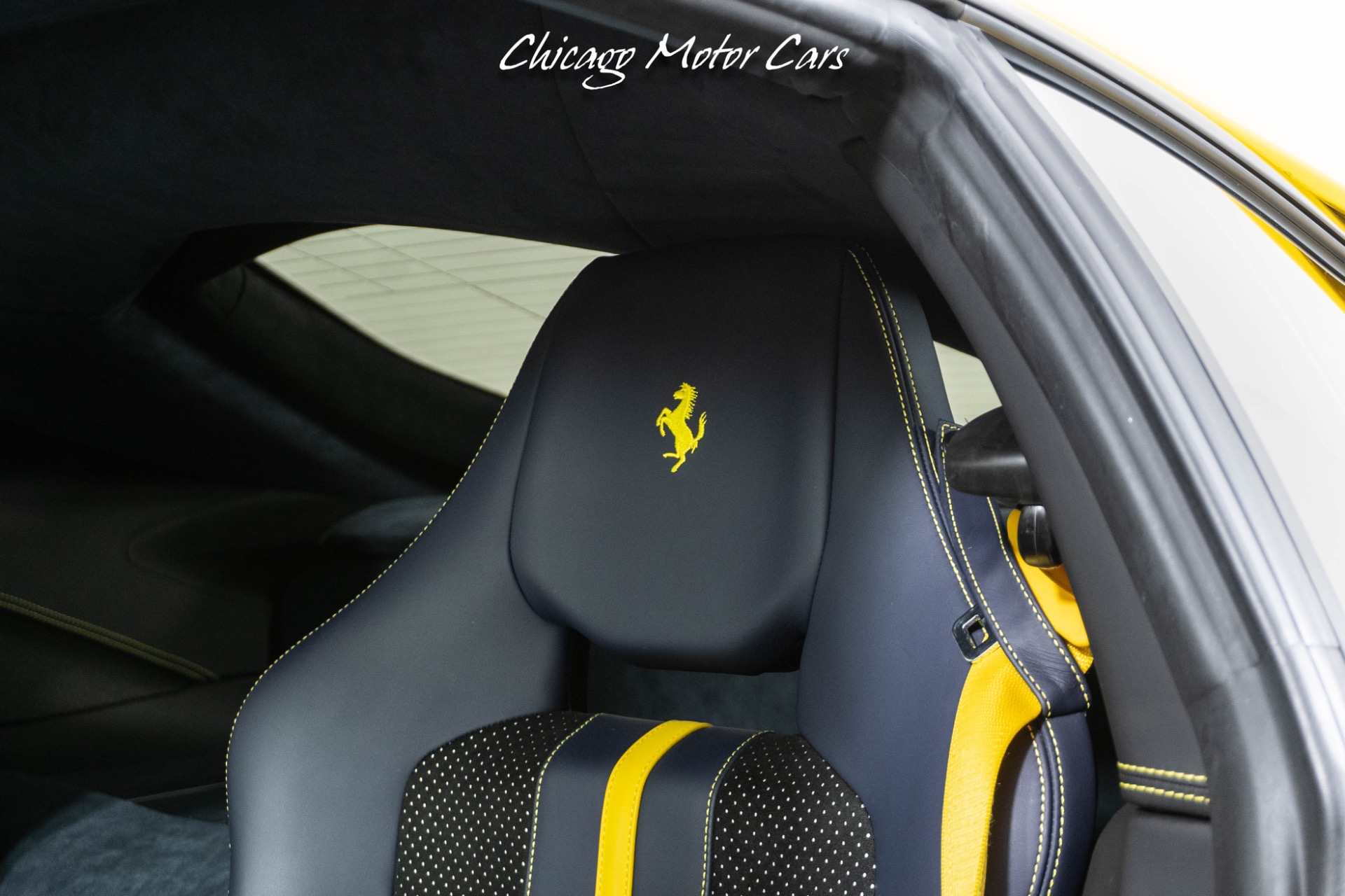 Used-2018-Ferrari-812-Superfast-Carbon-Race-Seats-Pearl-Yellow-Front-Lift-Carbon-LEDS-Loaded