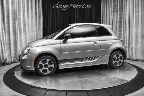 Used 2016 FIAT 500e Hatchback FULLY ELECTRIC! Heated Front Seats! Navigation! ONLY 24K Miles! for sale Sold at Chicago Motor Cars in West Chicago IL 60185 1