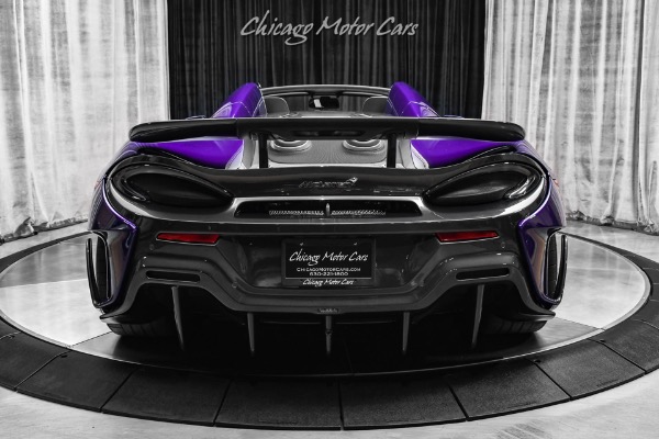 Used 2020 McLaren 600LT Spider Convertible MSO Lantana Purple! Senna Seats! MSO Options! Front Lift! for sale Sold at Chicago Motor Cars in West Chicago IL 60185 4