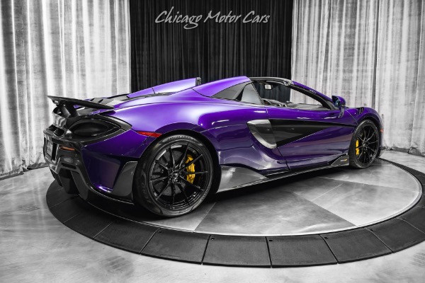 Used 2020 McLaren 600LT Spider Convertible MSO Lantana Purple! Senna Seats! MSO Options! Front Lift! for sale Sold at Chicago Motor Cars in West Chicago IL 60185 5