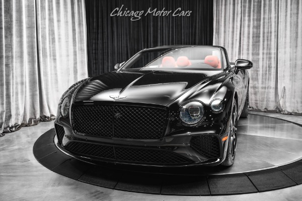 Used 2021 Bentley Continental GTC V8! Hot Color Combo! City Spec! MDS W/Black Painted Wheel! Blackline! for sale Sold at Chicago Motor Cars in West Chicago IL 60185 2
