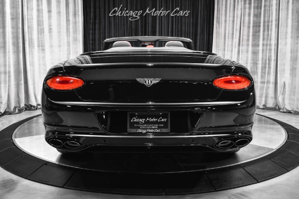 Used 2021 Bentley Continental GTC V8! Hot Color Combo! City Spec! MDS W/Black Painted Wheel! Blackline! for sale Sold at Chicago Motor Cars in West Chicago IL 60185 4
