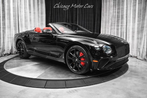 Used 2021 Bentley Continental GTC V8! Hot Color Combo! City Spec! MDS W/Black Painted Wheel! Blackline! for sale Sold at Chicago Motor Cars in West Chicago IL 60185 6