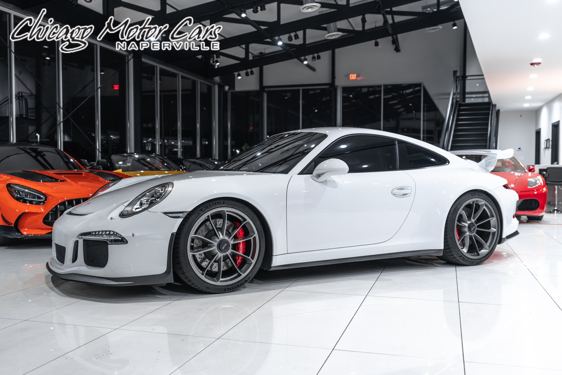 Used 2014 Porsche 911 GT3 Front Lift! Front Paint Protection Film! Sharkwerks Exhaust! for sale Sold at Chicago Motor Cars in West Chicago IL 60185 1