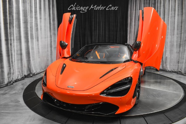 Used 2021 McLaren 720S Spider Performance MSO Paint! Electrochromic Roof! Carbon Upgrade Package! for sale Sold at Chicago Motor Cars in West Chicago IL 60185 2