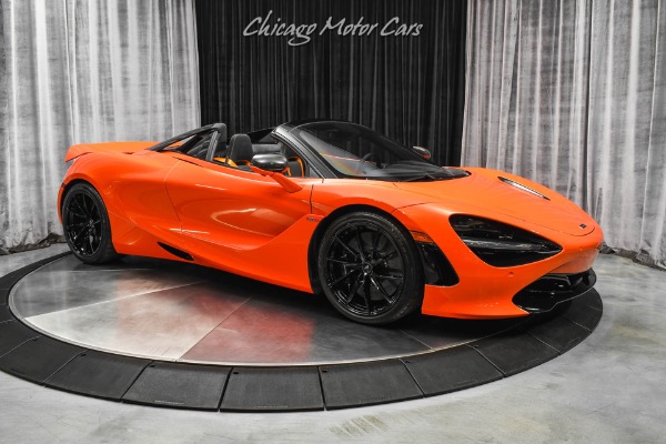 Used 2021 McLaren 720S Spider Performance MSO Paint! Electrochromic Roof! Carbon Upgrade Package! for sale Sold at Chicago Motor Cars in West Chicago IL 60185 6