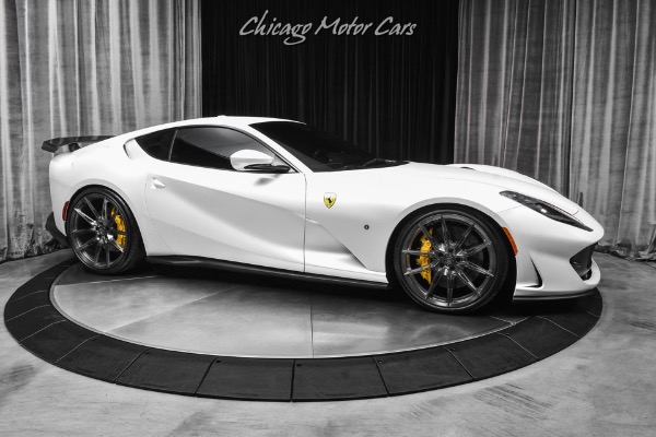 Used 2021 Ferrari 812 Superfast Coupe RARE Only 4k Miles Loaded Spec Passenger Display Novitec Ugrades for sale Sold at Chicago Motor Cars in West Chicago IL 60185 6