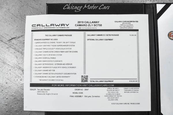 Used-2019-Chevrolet-Camaro-ZL1-Convertible-CALLAWAY-SC750-Pkg-Hot-Color-Combo