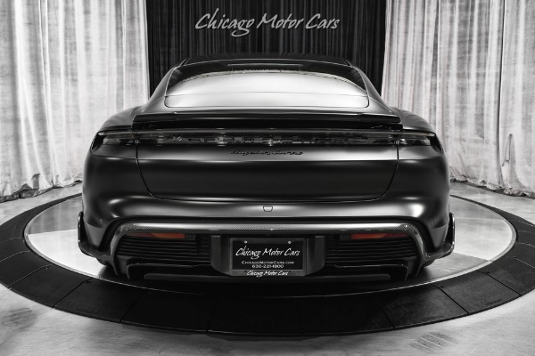 Used 2022 Porsche Taycan Turbo Sedan TechArt Carbon Fiber Package! FULL Body Stealth PPF! LOADED! for sale Sold at Chicago Motor Cars in West Chicago IL 60185 4