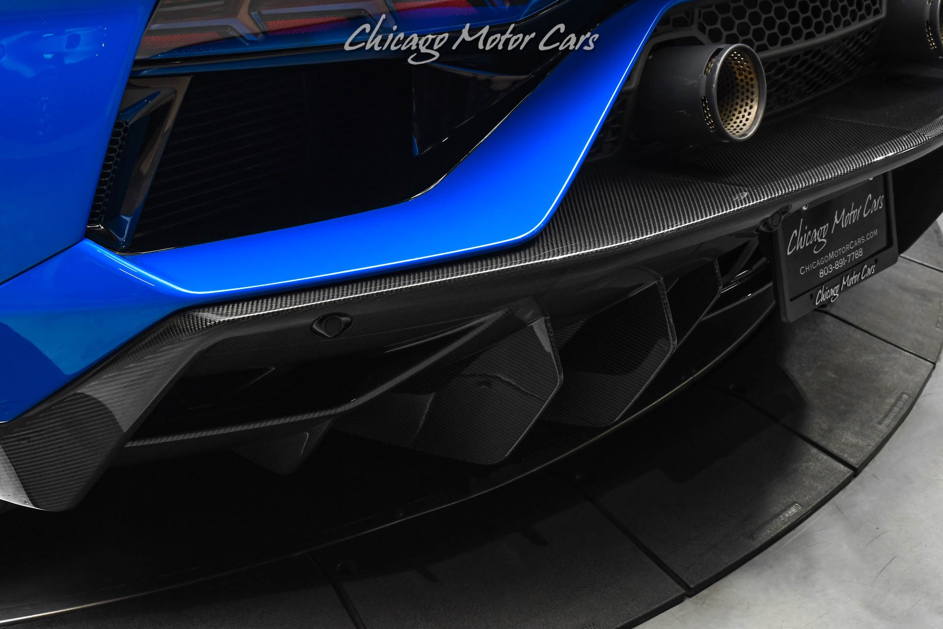 Used-2021-Lamborghini-Aventador-LP770-4-SVJ-Roadster-RARE-Blu-Nila-Paint-Electric-Heated-Seats