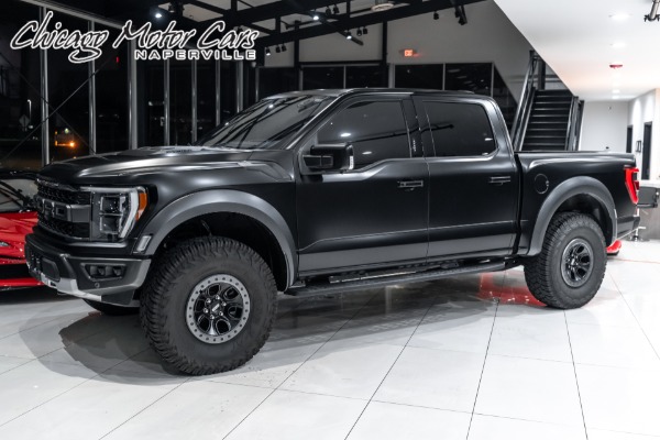 Used 2022 Ford F-150 Raptor 4x4 Supercrew Pickup Moonroof! Carbon Fiber Package! Stealth PPF! for sale Sold at Chicago Motor Cars in West Chicago IL 60185 1