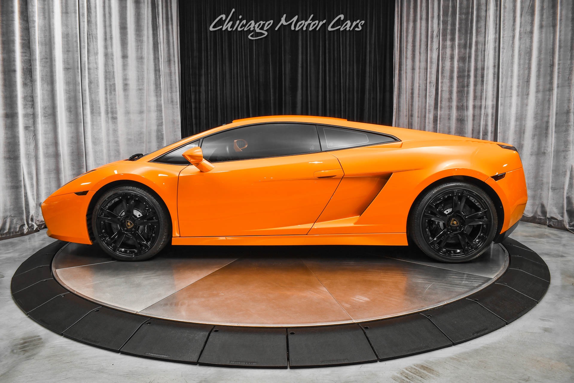 Used-2007-Lamborghini-Gallardo-Coupe-Arancio-Borealis-ONLY-11K-Miles-E-Gear-LOADED-with-Options