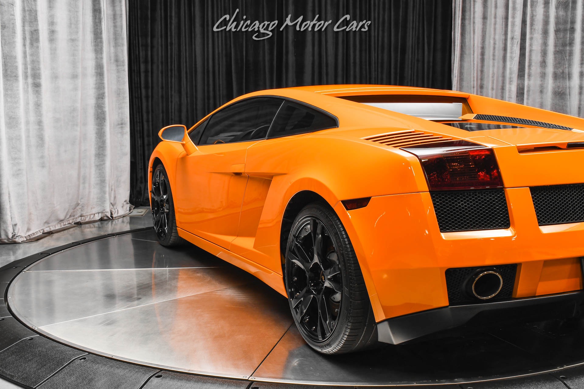 Used-2007-Lamborghini-Gallardo-Coupe-Arancio-Borealis-ONLY-11K-Miles-E-Gear-LOADED-with-Options