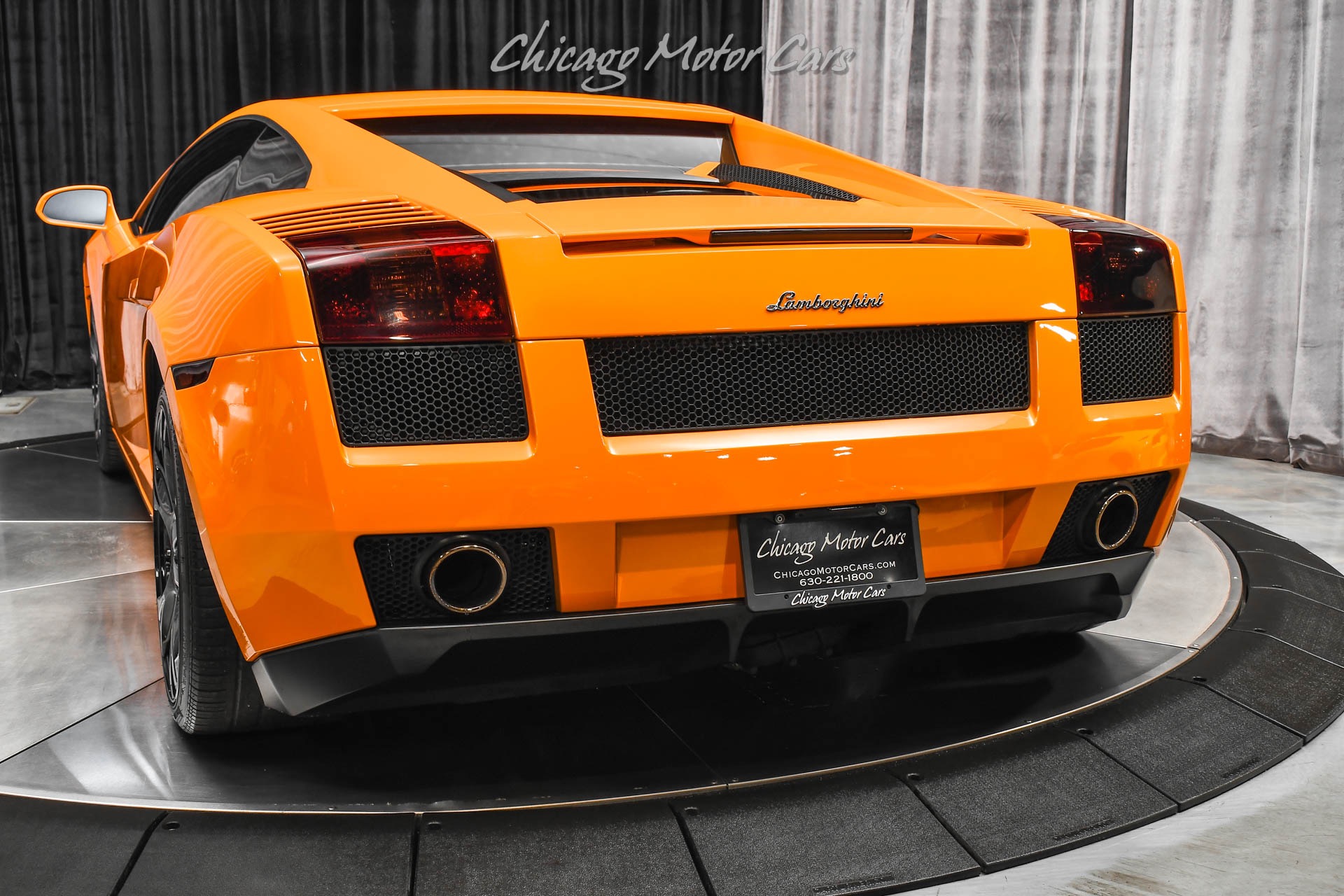 Used-2007-Lamborghini-Gallardo-Coupe-Arancio-Borealis-ONLY-11K-Miles-E-Gear-LOADED-with-Options