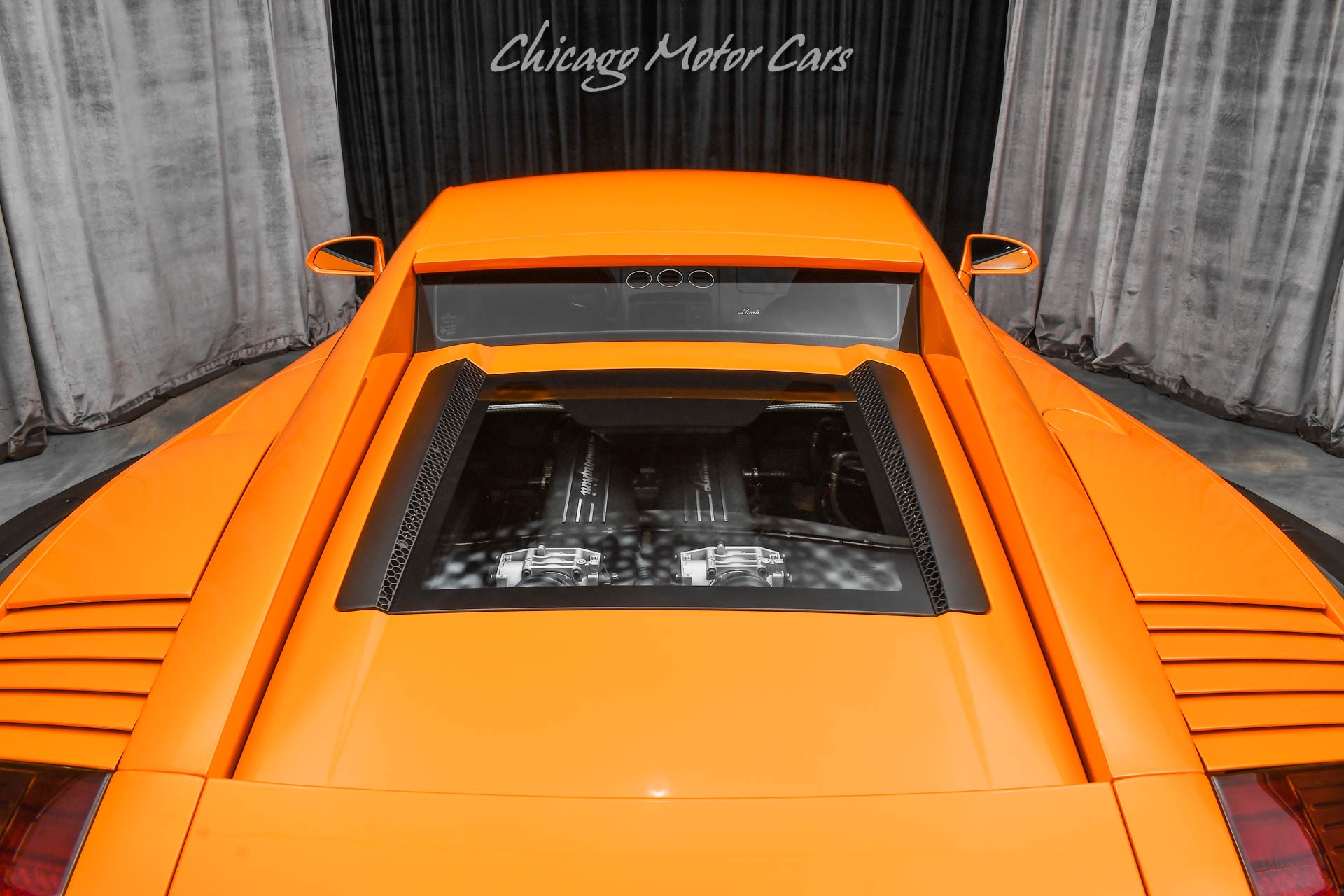 Used-2007-Lamborghini-Gallardo-Coupe-Arancio-Borealis-ONLY-11K-Miles-E-Gear-LOADED-with-Options