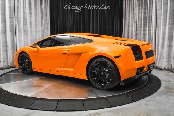 Used-2007-Lamborghini-Gallardo-Coupe-Arancio-Borealis-ONLY-11K-Miles-E-Gear-LOADED-with-Options