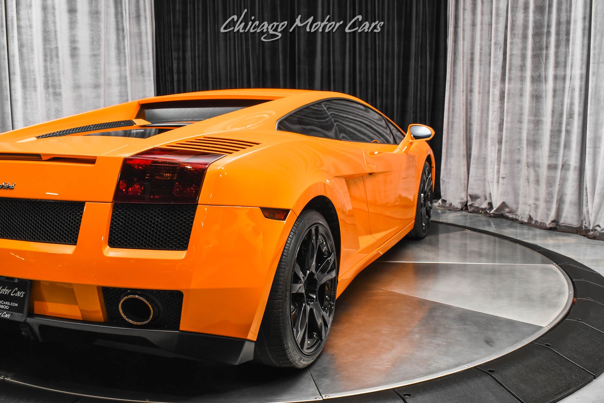 Used-2007-Lamborghini-Gallardo-Coupe-Arancio-Borealis-ONLY-11K-Miles-E-Gear-LOADED-with-Options