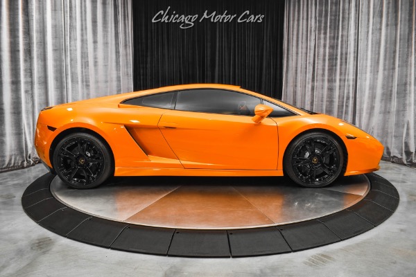 Used-2007-Lamborghini-Gallardo-Coupe-Arancio-Borealis-ONLY-11K-Miles-E-Gear-LOADED-with-Options