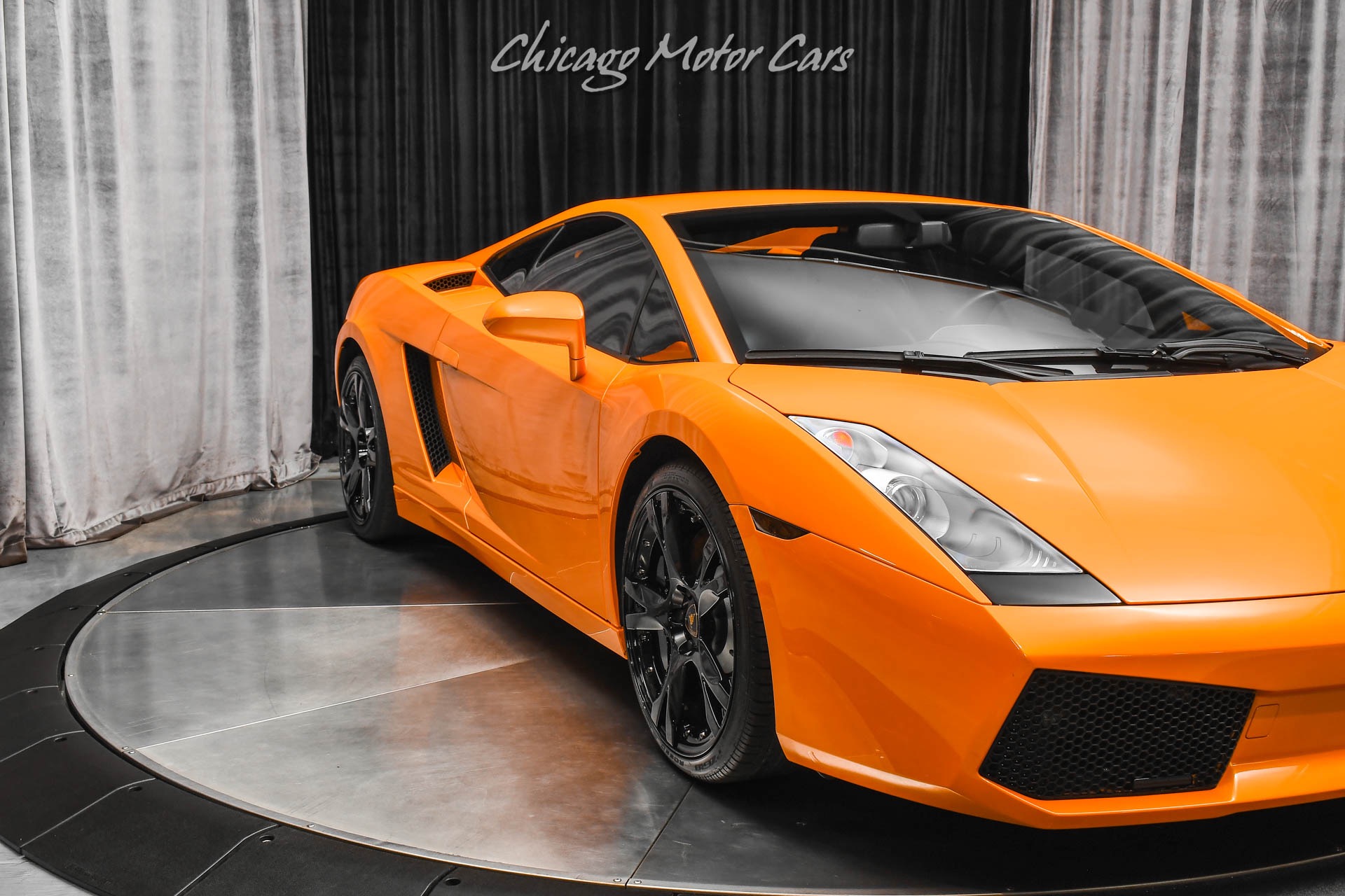 Used-2007-Lamborghini-Gallardo-Coupe-Arancio-Borealis-ONLY-11K-Miles-E-Gear-LOADED-with-Options